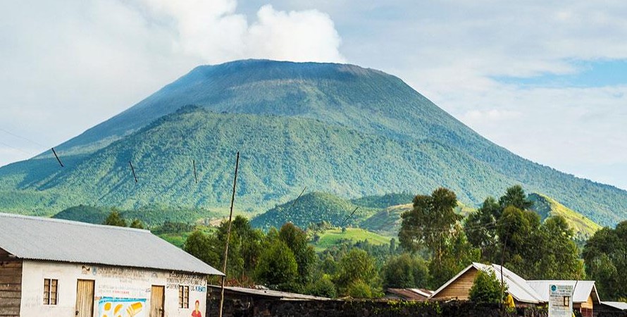 Mountain Nyiragongo